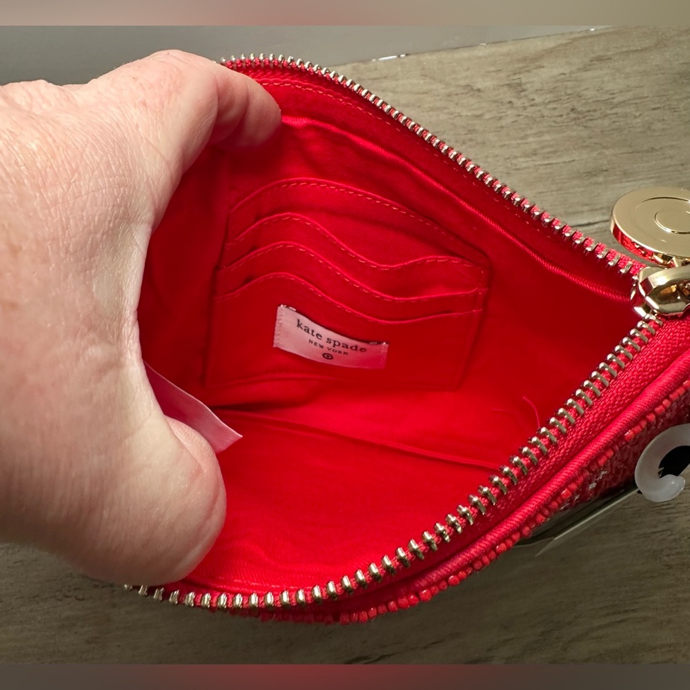 Kate Spade NY Target Going To Target Beaded Clutch Exclusive New 2025 IN HAND. - Picture 4 of 6